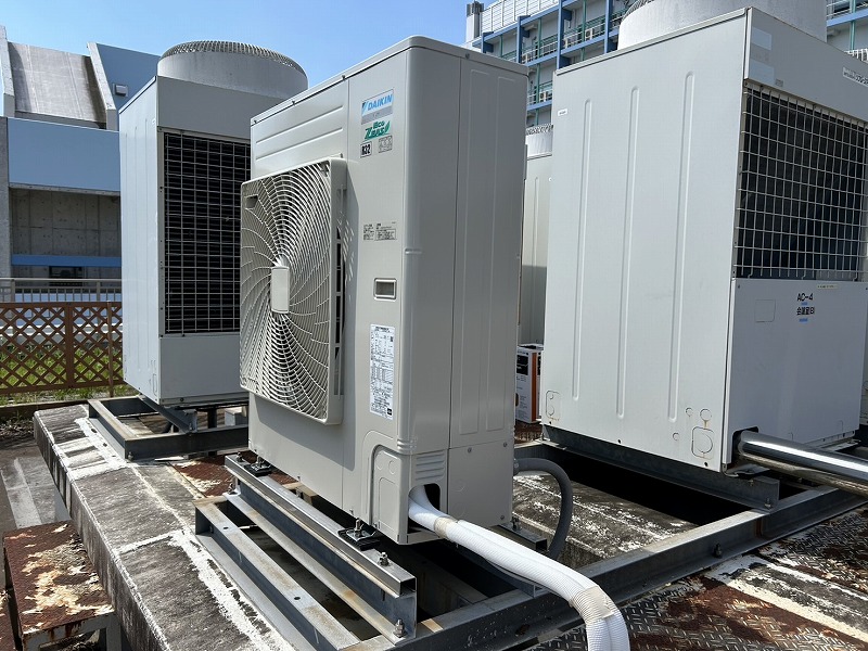 空調設備工事（茨城県つくば市）